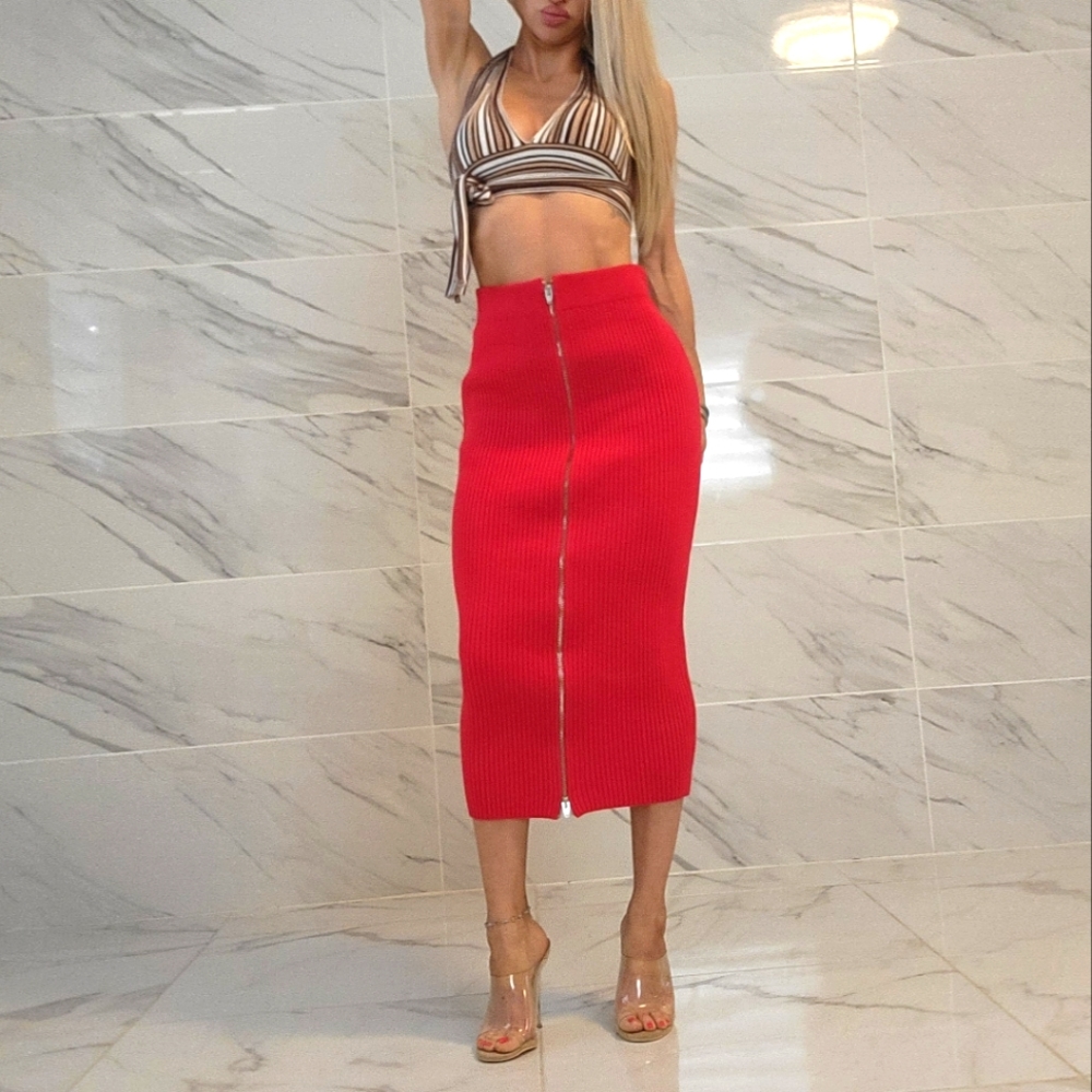 Alexander Wang Red Skirt 😍